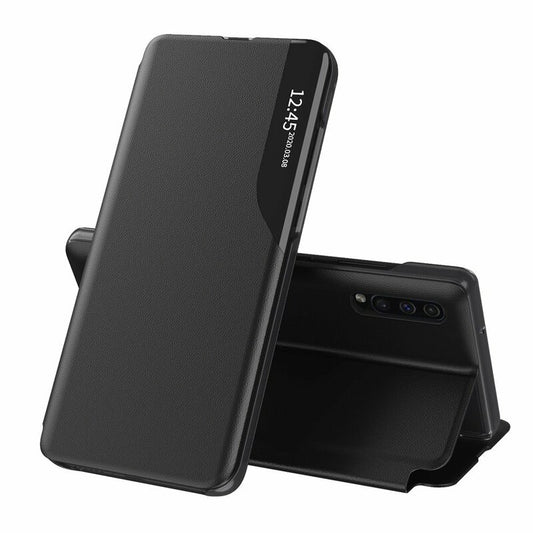 Ovitek za Samsung Galaxy A70s A707 / A70 A705, Techsuit, eFold, Črn