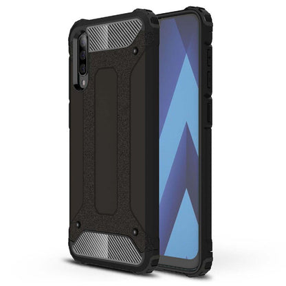 Ovitek za Samsung Galaxy A70s A707 / A70 A705, Techsuit, Hybrid Armor, Črn