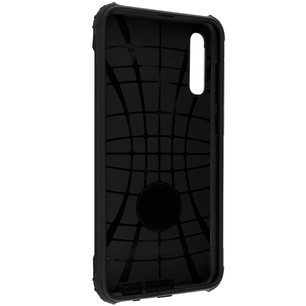 Ovitek za Samsung Galaxy A70s A707 / A70 A705, Techsuit, Hybrid Armor, Črn