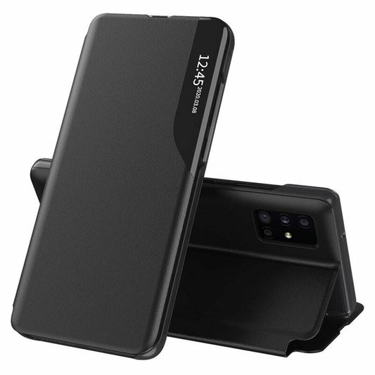Ovitek za Samsung Galaxy A71 A715, Techsuit, eFold, Črn