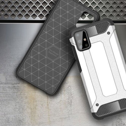 Ovitek za Samsung Galaxy A71 A715, Techsuit, Hybrid Armor, Črn