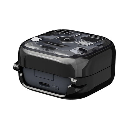 Ovitek za Samsung Galaxy Buds4 / Buds4 Pro, Spigen, Ultra Hybrid, Črn ACS11201
