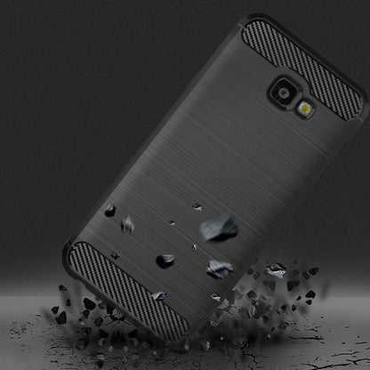 Ovitek za Samsung Galaxy J4 Plus (2018) J415, Techsuit, Karbon, Črn