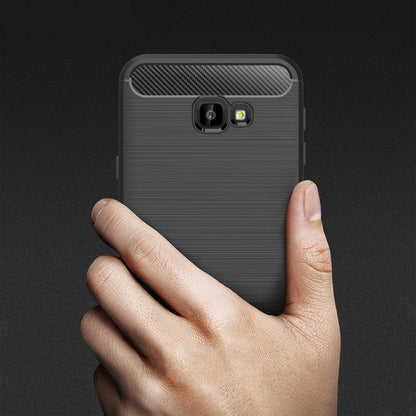 Ovitek za Samsung Galaxy J4 Plus (2018) J415, Techsuit, Karbon, Črn
