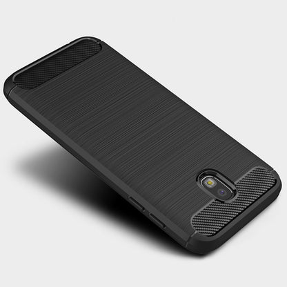 Ovitek za Samsung Galaxy J5 (2017) J530, Techsuit, Karbon, Črn