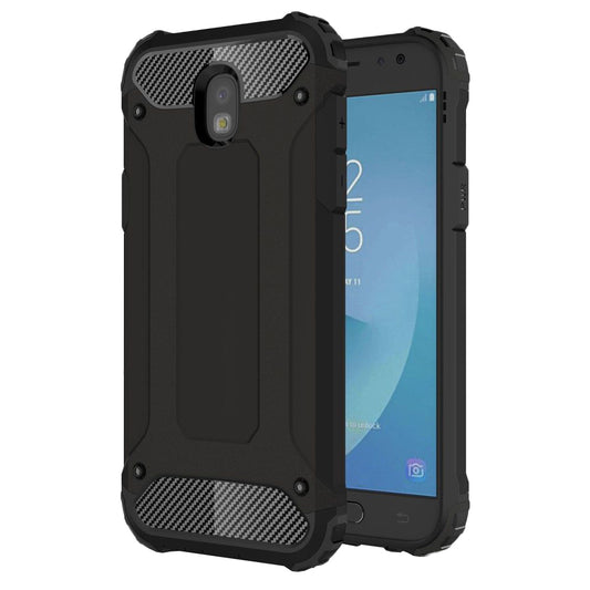 Ovitek za Samsung Galaxy J5 (2017) J530, Techsuit, Hybrid Armor, črn