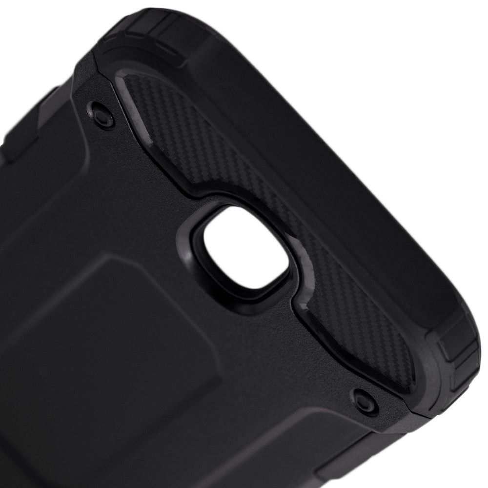 Ovitek za Samsung Galaxy J5 (2017) J530, Techsuit, Hybrid Armor, črn