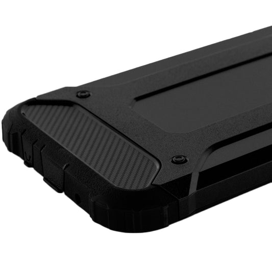 Ovitek za Samsung Galaxy J5 J500, Techsuit, Hybrid Armor, Črn