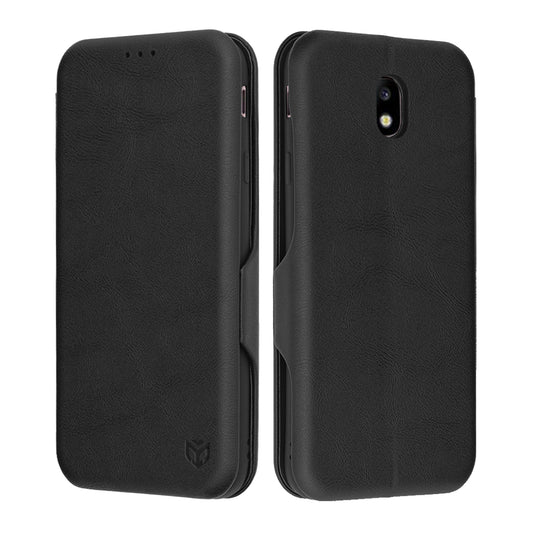 Ovitek za Samsung Galaxy J7 (2017) J730, Techsuit, Safe Wallet Plus, Črn