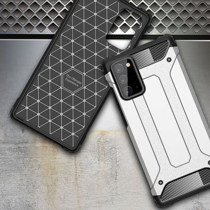 Ovitek za Samsung Galaxy Note 20 5G N981 / Note 20 N980, Techsuit, Hybrid Armor, Črn