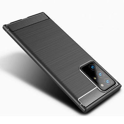 Ovitek za Samsung Galaxy Note 20 Ultra 5G N986 / Note 20 Ultra N985, Techsuit, Karbon, Črn
