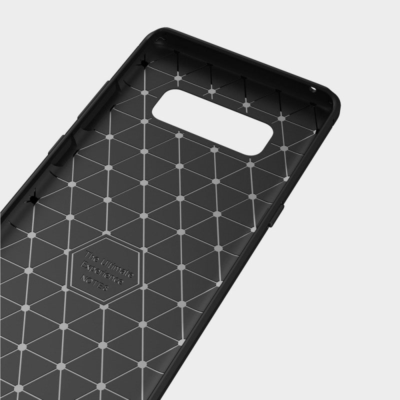 Ovitek za Samsung Galaxy Note 8 N950, Techsuit, Karbon, Črn