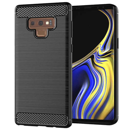 Ovitek za Samsung Galaxy Note 9 N960, Techsuit, Karbon, Črn