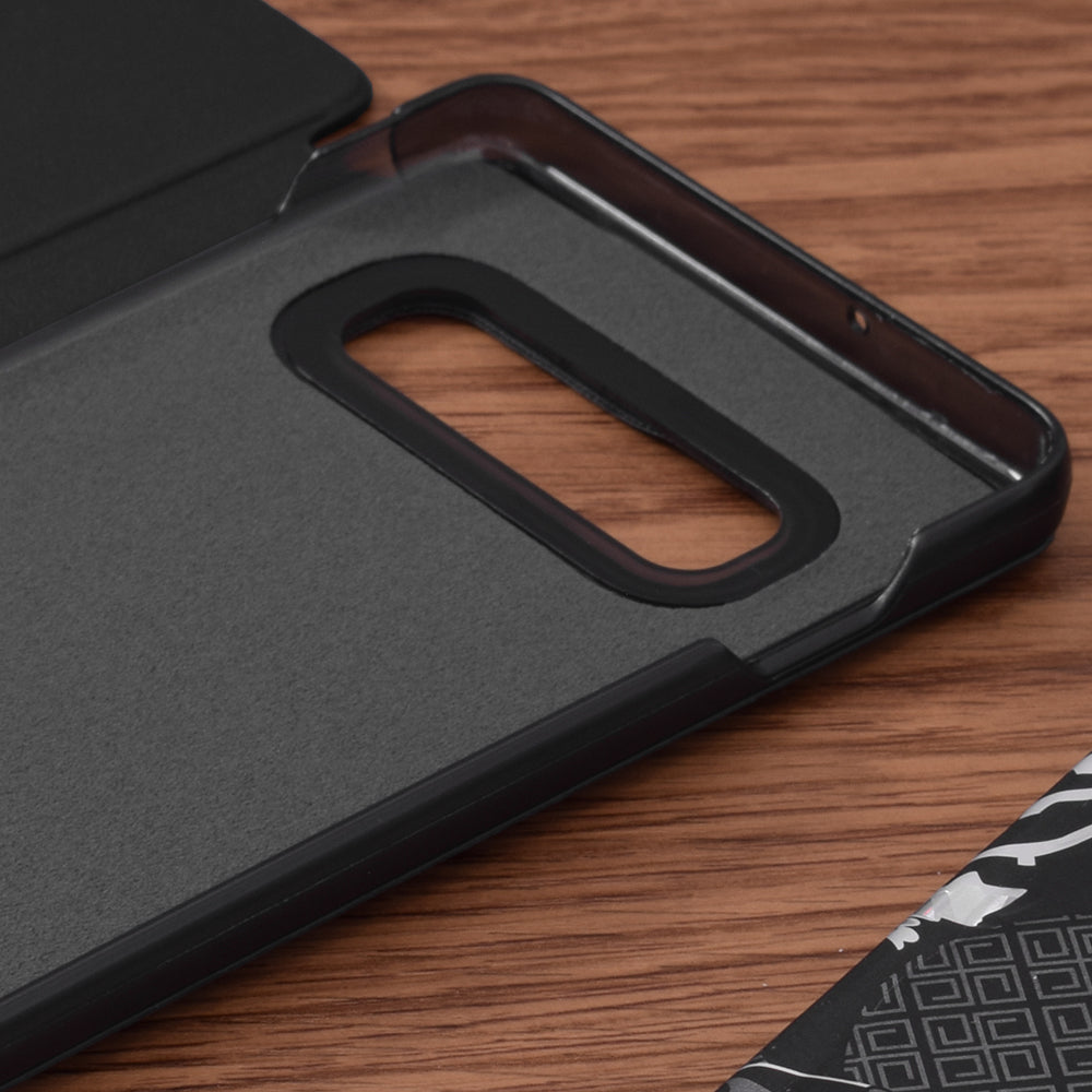 Ovitek za Samsung Galaxy S10 G973, Techsuit, eFold, Črn