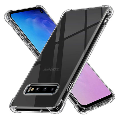 Ovitek za Samsung Galaxy S10 G973, Techsuit, Proti udarcem Prozoren