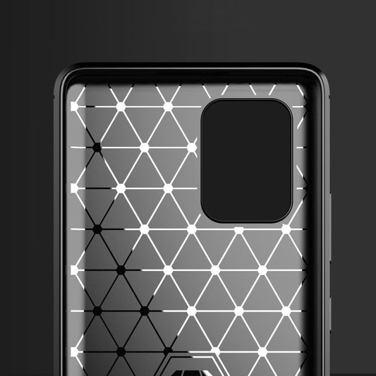 Ovitek za Samsung Galaxy S10 Lite G770, Techsuit, Karbon, Črn