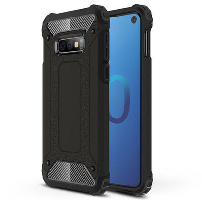 Ovitek za Samsung Galaxy S10e G970, Techsuit, Hybrid Armor, Črn