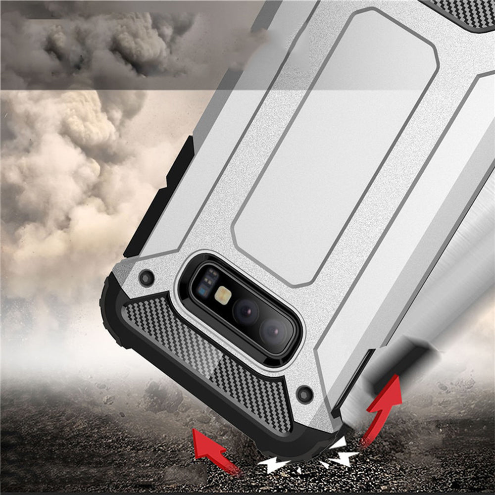 Ovitek za Samsung Galaxy S10e G970, Techsuit, Hybrid Armor, Črn