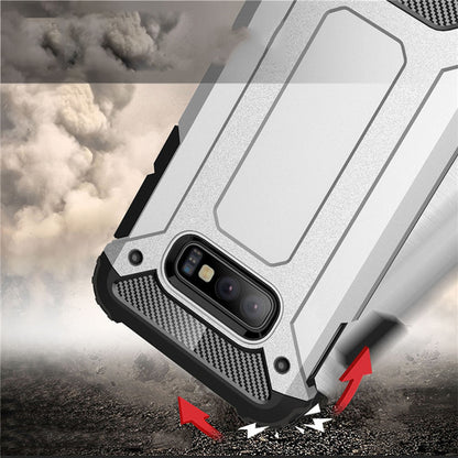 Ovitek za Samsung Galaxy S10e G970, Techsuit, Hybrid Armor, Črn