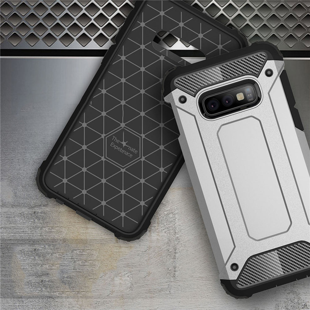Ovitek za Samsung Galaxy S10e G970, Techsuit, Hybrid Armor, Črn