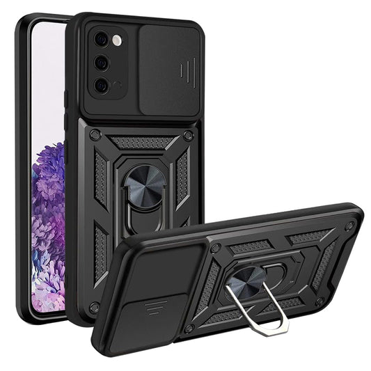 Ovitek za Samsung Galaxy S20 5G G981 / S20 G980, Techsuit, CamShield, Črn