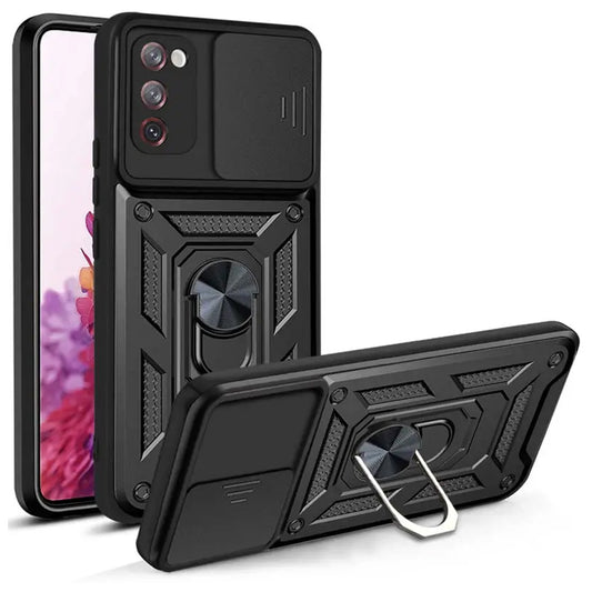 Ovitek za Samsung Galaxy S20 FE 2022 G781 / S20 FE 5G G781 / S20 FE G780, Techsuit, CamShield, Črn