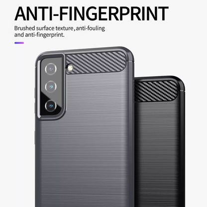 Ovitek za Samsung Galaxy S20 FE 2022 G781 / S20 FE 5G G781 / S20 FE G780, Techsuit, Karbon, Modra