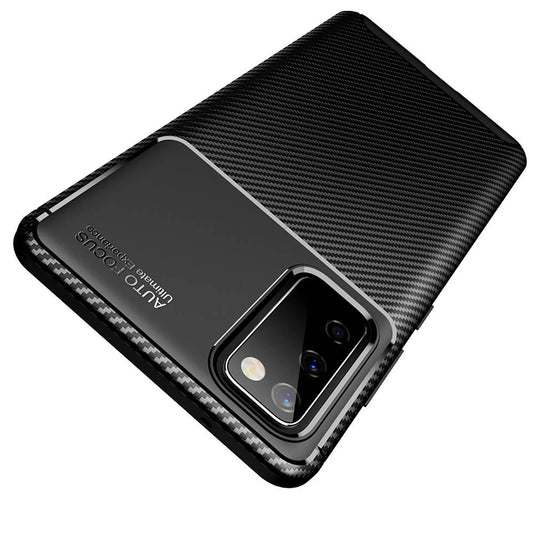 Ovitek za Samsung Galaxy S20 FE 2022 G781 / S20 FE 5G G781 / S20 FE G780, Techsuit, CarbonFiber, Črn