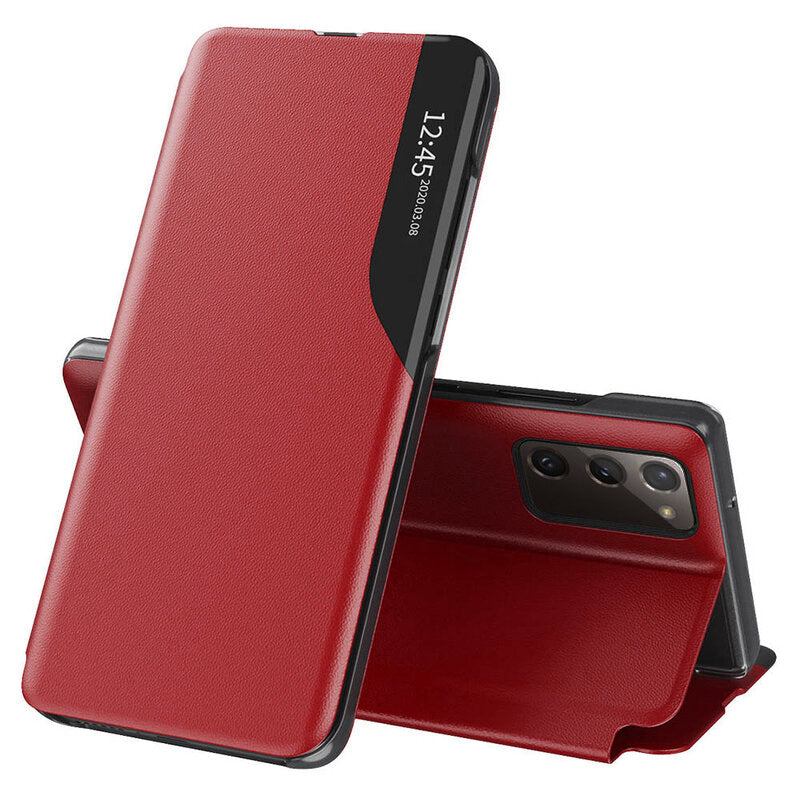 Ovitek za Samsung Galaxy S20 FE 2022 G781 / S20 FE 5G G781 / S20 FE G780, Techsuit, eFold, Rdeča