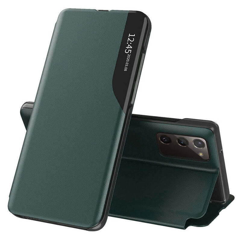 Ovitek za Samsung Galaxy S20 FE 2022 G781 / S20 FE 5G G781 / S20 FE G780, Techsuit, eFold, Zelen