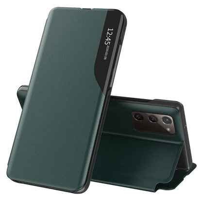 Ovitek za Samsung Galaxy S20 FE 2022 G781 / S20 FE 5G G781 / S20 FE G780, Techsuit, eFold, Zelen
