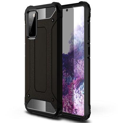 Ovitek za Samsung Galaxy S20 FE 2022 G781 / S20 FE 5G G781 / S20 FE G780, Techsuit, Hybrid Armor, črn