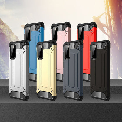 Ovitek za Samsung Galaxy S20 FE 2022 G781 / S20 FE 5G G781 / S20 FE G780, Techsuit, Hybrid Armor, črn