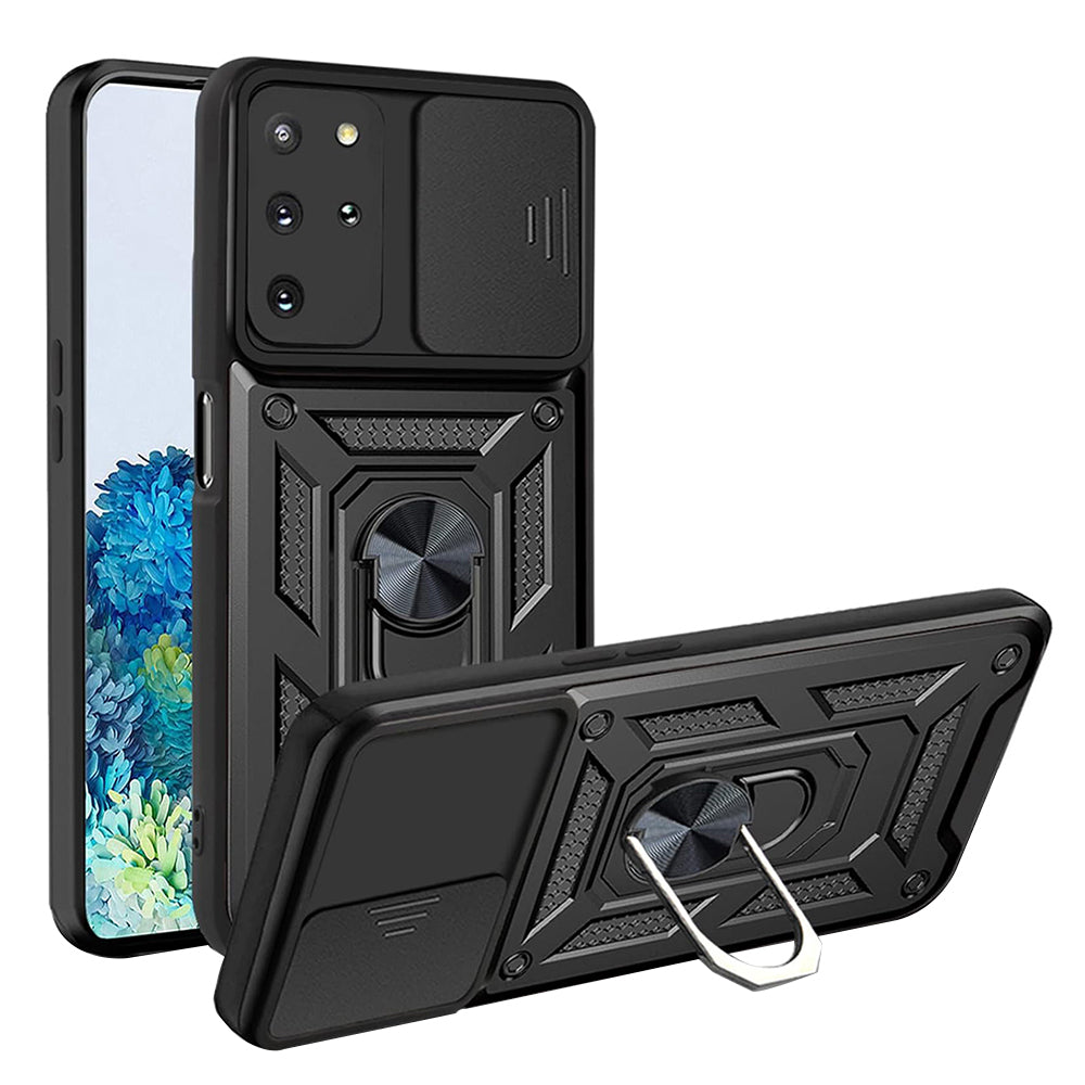 Ovitek za Samsung Galaxy S20+ 5G G986 / S20+ G985, Techsuit, CamShield, Črn
