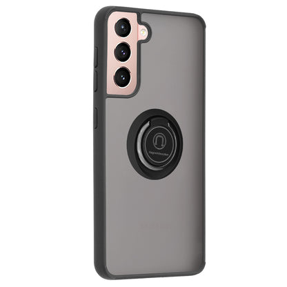 Ovitek za Samsung Galaxy S21 5G G991, Techsuit, Glinth, Črna