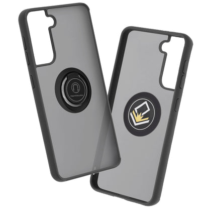 Ovitek za Samsung Galaxy S21 5G G991, Techsuit, Glinth, Črna