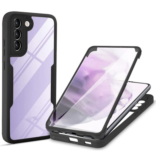 Ovitek za Samsung Galaxy S21 FE 5G G990, Techsuit, ColorVerse 360, Črn