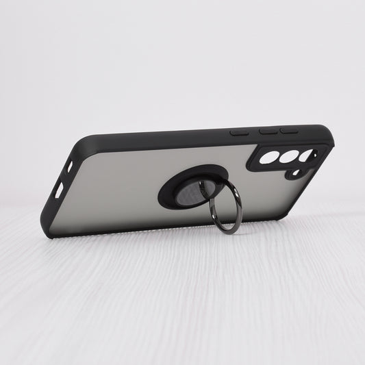 Ovitek za Samsung Galaxy S21 FE 5G G990, Techsuit, Glinth, Črn