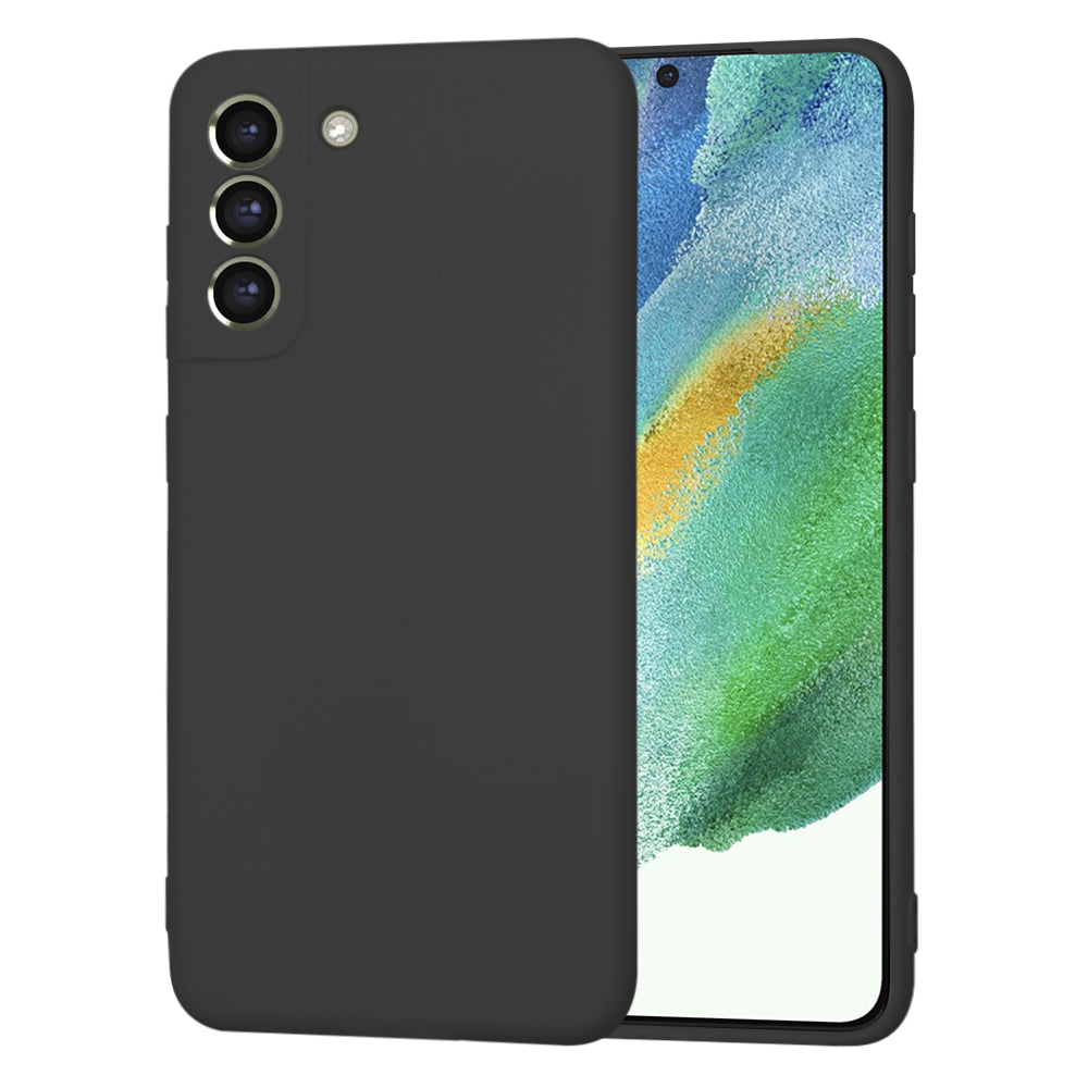 Ovitek za Samsung Galaxy S21 FE 5G G990, Techsuit, SoftFlex, Črn