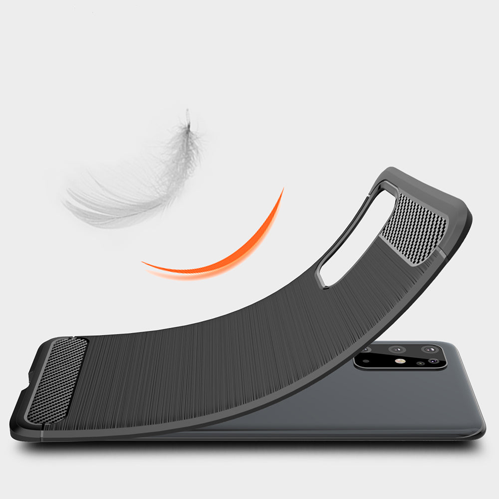 Case for Samsung Galaxy S21 Ultra 5G G998, Techsuit, Carbon, Black