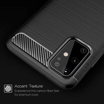 Case for Samsung Galaxy S21 Ultra 5G G998, Techsuit, Carbon, Black