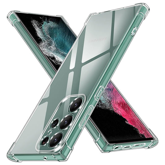 Ovitek za Samsung Galaxy S22 Ultra 5G S908, Techsuit, odporen na udarce, prozoren