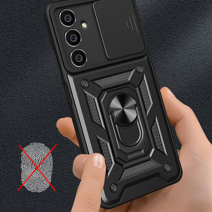 Ovitek za Samsung Galaxy S23 FE S711, Techsuit, CamShield, Črn