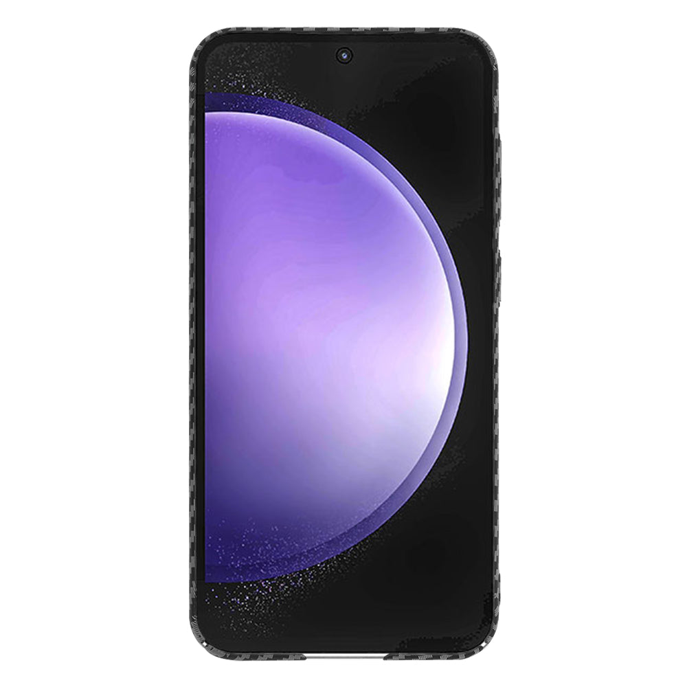 Case for Samsung Galaxy S23 FE S711, Techsuit, Carbonite FiberShell, Black