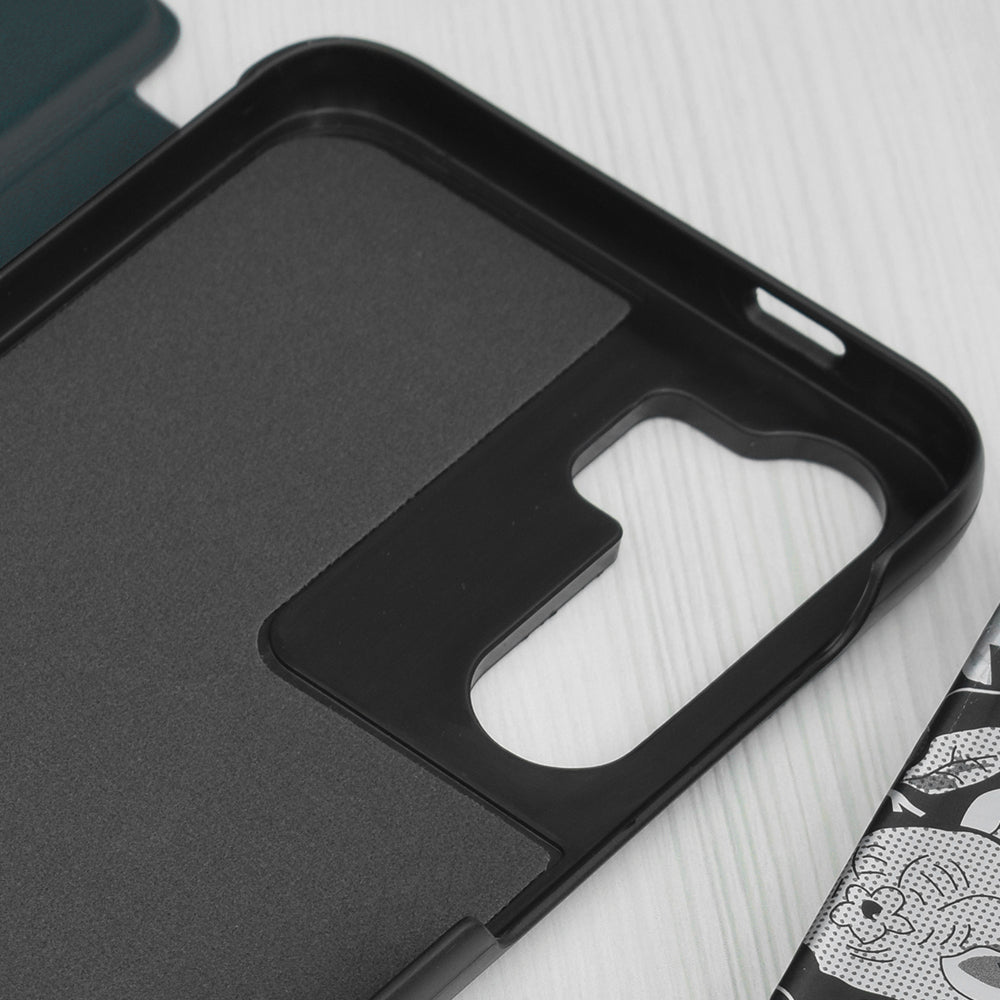 Case for Samsung Galaxy S23 FE S711, Techsuit, eFold, Green