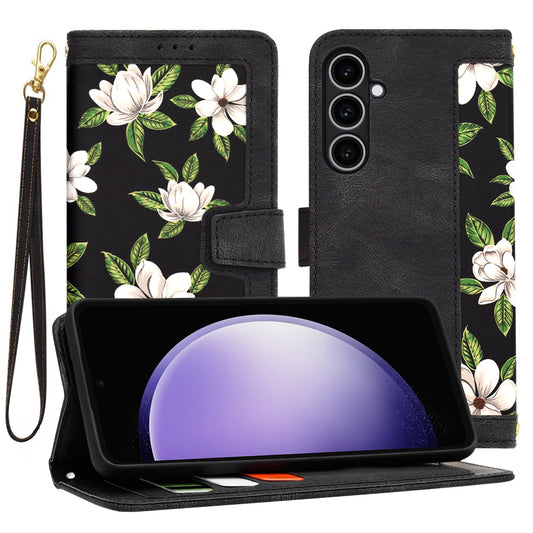 Case for Samsung Galaxy S23 FE S711, Techsuit, FlipCraft, Black