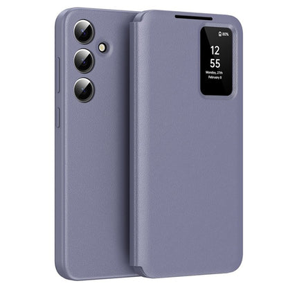 Ovitek za Samsung Galaxy S23 FE S711, Techsuit, SmartView, Vijoličen