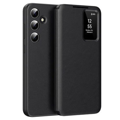 Ovitek za Samsung Galaxy S23 FE S711, Techsuit, SmartView, Črn