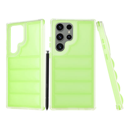 Case for Samsung Galaxy S23 FE S711, Techsuit, Wave Shield, Green