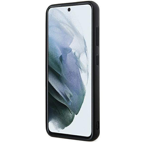 Ovitek za Samsung Galaxy S23+ S916, Karl Lagerfeld, 3D Rubber Glitter Logo, črn